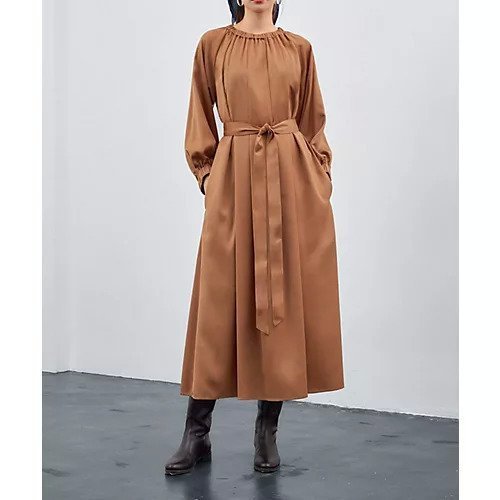 【スタイルデリ/STYLE DELI】の【LUXE】加工サテンギャザーワンピース インテリア・キッズ・メンズ・レディースファッション・服の通販 founy(ファニー) https://founy.com/ ファッション Fashion レディースファッション Fashion for Women ワンピース Dresses ギャザー Gathered, Ruffled サテン Satin, Glossy Fabric ダメージ Distressed, Destroyed ドレープ Drape, Draping Fabric 人気 Popular, Best Seller リボン Ribbon, Bow 冬 Winter / This Winter おすすめ Recommended / Our Picks |ID: prp329100004743750 ipo3291000000034281534