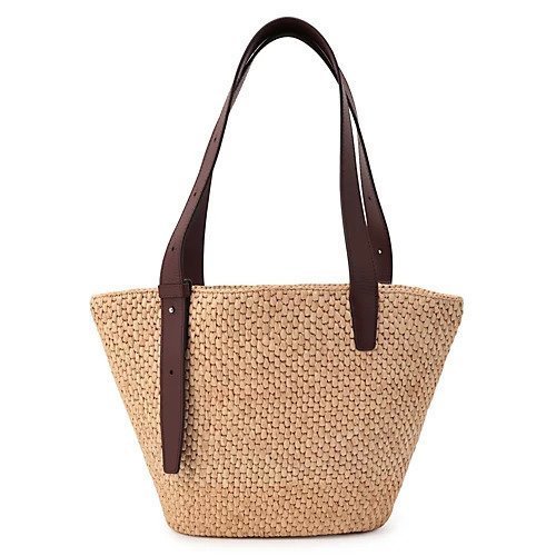 【リエ スタジオ/LIE STUDIO】のTHE BIANCA RAFFIA BAG SMALL インテリア・キッズ・メンズ・レディースファッション・服の通販 founy(ファニー) 　ファッション　Fashion　レディースファッション　Fashion for Women　2025年　2025　2025-2026秋冬・A/W　Autumn/Winter 2025–26 AW25–26　ラフィア　Raffia, Natural Straw　リゾート　Resort, Vacation Style　手編み　Hand-Knitted, Handmade Knit　Natural|ID: prp329100004743755 ipo3291000000034281570