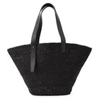 【リエ スタジオ/LIE STUDIO】のTHE BIANCA RAFFIA BAG LARGE Black|ID:prp329100004743756