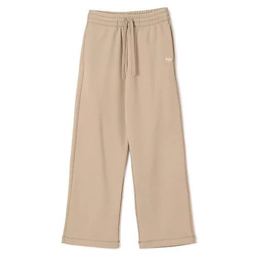 【メゾン キツネ/MAISON KITSUNE】のBABY FOX RELAXED JOG PANTS インテリア・キッズ・メンズ・レディースファッション・服の通販 founy(ファニー) 　ファッション　Fashion　レディースファッション　Fashion for Women　パンツ　Pants & Trousers　2025年　2025　2025-2026秋冬・A/W　Autumn/Winter 2025–26 AW25–26　ドローコード　Drawcord, Drawstring Cord　パッチ　Patch, Appliqué　フォックス　Fox, Fox Fur　ベビー　Baby, Babywear　ワイド　Wide, Wide Fit　洗える　Machine Washable　FEATHER BEIGE|ID: prp329100004743825 ipo3291000000034282193