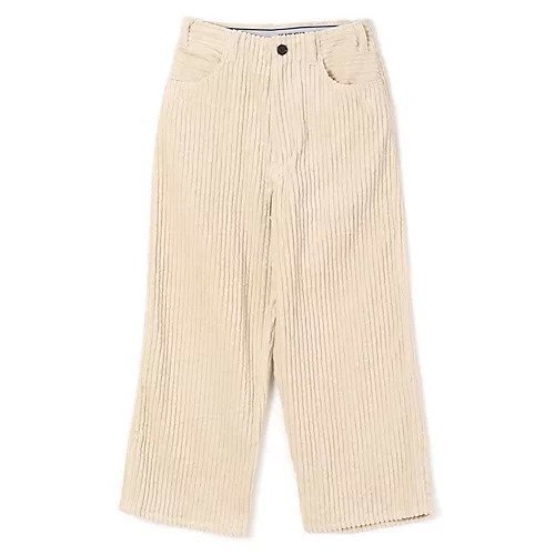 【アンスクリア/INSCRIRE】のCorduroy Pants インテリア・キッズ・メンズ・レディースファッション・服の通販 founy(ファニー) 　ファッション　Fashion　レディースファッション　Fashion for Women　パンツ　Pants & Trousers　コーデュロイ　Corduroy, Cord Fabric　フォルム　Silhouette, Form　ワイド　Wide, Wide Fit　洗える　Machine Washable　A/W・秋冬　Autumn/Winter　OFF WHITE|ID: prp329100004743826 ipo3291000000034282203