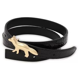 【メゾン キツネ/MAISON KITSUNE】のPROFILE FOX LEATHER BELT 人気、トレンドファッション・服の通販 founy(ファニー) ファッション Fashion レディースファッション Fashion for Women 2025年 2025 2025-2026秋冬・A/W Autumn/Winter 2025–26 AW25–26 スタイリッシュ Stylish, Fashionable フォックス Fox, Fox Fur エレガント 上品 Elegant |ID:prp329100004743827