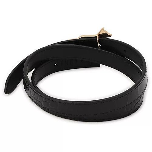 【メゾン キツネ/MAISON KITSUNE】のPROFILE FOX LEATHER BELT 人気、トレンドファッション・服の通販 founy(ファニー) 　ファッション　Fashion　レディースファッション　Fashion for Women　2025年　2025　2025-2026秋冬・A/W　Autumn/Winter 2025–26 AW25–26　スタイリッシュ　Stylish, Fashionable　フォックス　Fox, Fox Fur　エレガント 上品　Elegant　other-2|ID: prp329100004743827 ipo3291000000034282208
