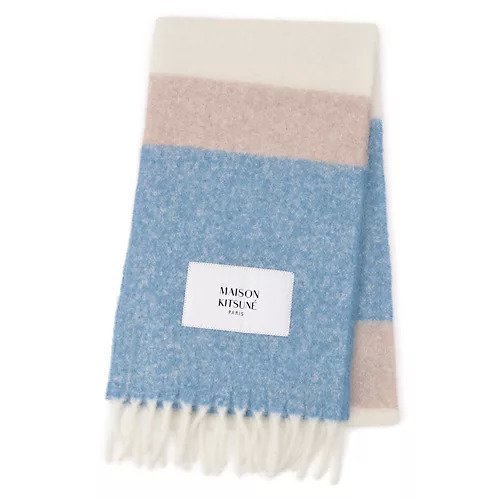 【メゾン キツネ/MAISON KITSUNE】のALPACA STRIPED SCARF 人気、トレンドファッション・服の通販 founy(ファニー) 　ファッション　Fashion　レディースファッション　Fashion for Women　2025年　2025　2025-2026秋冬・A/W　Autumn/Winter 2025–26 AW25–26　ストライプ　Stripe, Striped Pattern　ストール　Stole, Wrap　ベビー　Baby, Babywear　other-2|ID: prp329100004743829 ipo3291000000034282219