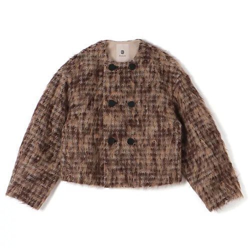 【ブラミンク/BLAMINK】のBM W W/ALP/N CHECK N/CL インテリア・キッズ・メンズ・レディースファッション・服の通販 founy(ファニー) https://founy.com/ ファッション Fashion レディースファッション Fashion for Women 2025年 2025 2025-2026秋冬・A/W Autumn/Winter 2025–26 AW25–26 クラシカル Classical, Vintage-Inspired ジャケット Jacket, Outerwear チェック Check, Plaid, Tartan |ID: prp329100004743831 ipo3291000000034282228