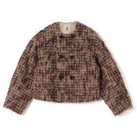 【ブラミンク/BLAMINK】 BM W W/ALP/N CHECK N/CL人気、トレンドファッション・服の通販 founy(ファニー) ファッション Fashion レディースファッション Fashion for Women 2025年 2025 2025-2026秋冬・A/W Autumn/Winter 2025–26 AW25–26 クラシカル Classical, Vintage-Inspired ジャケット Jacket, Outerwear チェック Check, Plaid, Tartan |ID:prp329100004743831