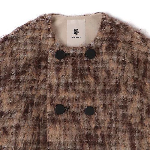 【ブラミンク/BLAMINK】のBM W W/ALP/N CHECK N/CL 人気、トレンドファッション・服の通販 founy(ファニー) 　ファッション　Fashion　レディースファッション　Fashion for Women　2025年　2025　2025-2026秋冬・A/W　Autumn/Winter 2025–26 AW25–26　クラシカル　Classical, Vintage-Inspired　ジャケット　Jacket, Outerwear　チェック　Check, Plaid, Tartan　other-3|ID: prp329100004743831 ipo3291000000034282232