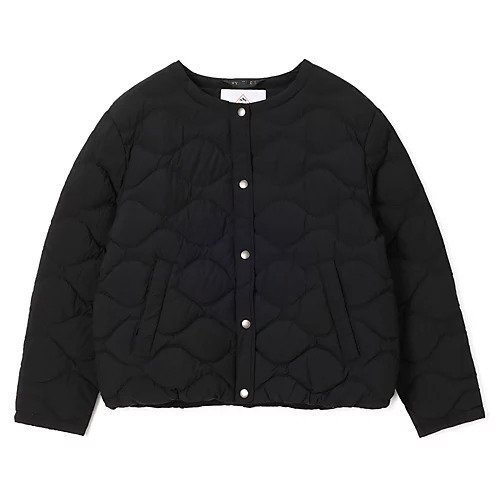 【ピレネックス/PYRENEX】のNACRE(ナクル) ダウンジャケット インテリア・キッズ・メンズ・レディースファッション・服の通販 founy(ファニー) 　ファッション　Fashion　レディースファッション　Fashion for Women　アウター　Coat / Outerwear Collection　レディースジャケット・軽アウター　Jackets　キルト　Quilt, Quilted Fabric　ショート　Short, Short Length　シンプル　Simple, Minimal　ジャケット　Jacket, Outerwear　ダウン　Down, Puffer　フロント　Front, Front Design　ラウンド　Round, Round Neck　BLACK|ID: prp329100004743834 ipo3291000000034282251
