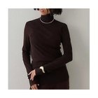 【ウィムガゼット/Whim Gazette】のウール混カットタートルプルオーバー ブラウン|ID: prp329100004744608 ipo3291000000034294420