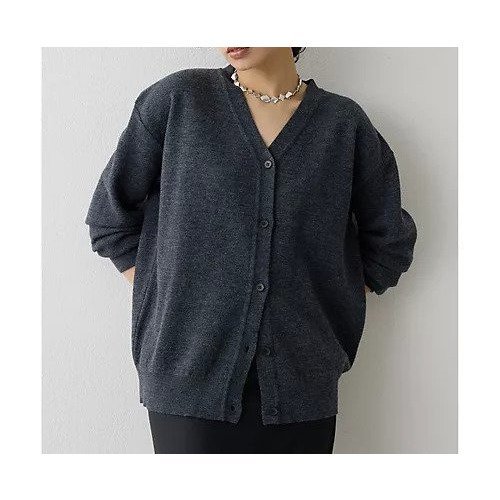【ウィムガゼット/Whim Gazette】のミラノリブカーディガン インテリア・キッズ・メンズ・レディースファッション・服の通販 founy(ファニー) 　ファッション　Fashion　レディースファッション　Fashion for Women　トップス・カットソー　Cut & Sew Tops　カーディガン・羽織り　Layered Style Cardigans　2025年　2025　2025-2026秋冬・A/W　Autumn/Winter 2025–26 AW25–26　おすすめ　Recommended / Our Picks　カットソー　Cut and Sewn Top　カーディガン　Cardigan, Knitwear　コンパクト　Compact, Small Size　シンプル　Simple, Minimal　スタンダード　Standard, Basic　ミラノリブ　Milano Rib, Milano Stitch　メランジ　Melange, Mixed Yarn　ロング　Long, Long-Length　エレガント 上品　Elegant　チャコールグレー|ID: prp329100004744612 ipo3291000000034294454