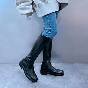 【エンチャンテッド/enchanted】の【APOM】本革バックストレッチロングブーツ 人気、トレンドファッション・服の通販 founy(ファニー) ファッション Fashion レディースファッション Fashion for Women バッグ Bags クッション Cushion, Throw Pillow スクエア Square, Square Shape ストレッチ Stretch, Stretchy Fabric フィット Fit, Slim Fit |ID:prp329100004744618