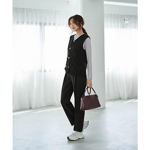 【スタイルデリ/STYLE DELI】のGOLDボタンリブニットソーベスト 人気、トレンドファッション・服の通販 founy(ファニー) 　ファッション　Fashion　レディースファッション　Fashion for Women　アウター　Coat / Outerwear Collection　トップス・カットソー　Cut & Sew Tops　ニット　Knit Tops & Sweaters　ベスト&ジレ / 重ね着スタイル　Vests & Gilets　インナー　Innerwear　カットソー　Cut and Sewn Top　軽量　Lightweight, Ultra Light　シアー　Sheer, See-Through　ジップ　Zip, Zipper　スクエア　Square, Square Shape　ストレート　Straight, Straight Cut　スリット　Slit, Slit Detail　タートルネック　Turtleneck, High Neck　デニム　Denim, Jeans Material　トッパー　Topper, Light Cardigan　台形　A-Line, Trapezoid Shape　定番　Standard, Basic Item　ハイネック　High Neck, Mock Neck　パターン　Pattern, Design Print　フレア　Flare, Flared　フロント　Front, Front Design　ベスト　Vest, Waistcoat　ポケット　Pocket, Pocket Detail　冬　Winter / This Winter　夏　Summer　other-3|ID: prp329100004744672 ipo3291000000035848629