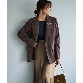 【スタイルデリ/STYLE DELI】 ベルベット調テーラードジャケット人気、トレンドファッション・服の通販 founy(ファニー) ファッション Fashion レディースファッション Fashion for Women アウター Coat / Outerwear Collection レディースジャケット・軽アウター Jackets テーラードジャケット / 通勤・きれいめスタイル Tailored Jackets & Blazers ジャケット Jacket, Outerwear ストレート Straight, Straight Cut スリット Slit, Slit Detail テーラード Tailored, Tailored Fit トレンチ Trench, Trench Coat 定番 Standard, Basic Item 長袖 Long Sleeve, Full Sleeve フロント Front, Front Design ブルゾン Blouson, Bomber Jacket ベルベット Velvet, Velvety ベロア Velour, Soft Velvet ポケット Pocket, Pocket Detail マフラー Scarf, Muffler ライダース Riders 冬 Winter / This Winter |ID:prp329100004744675