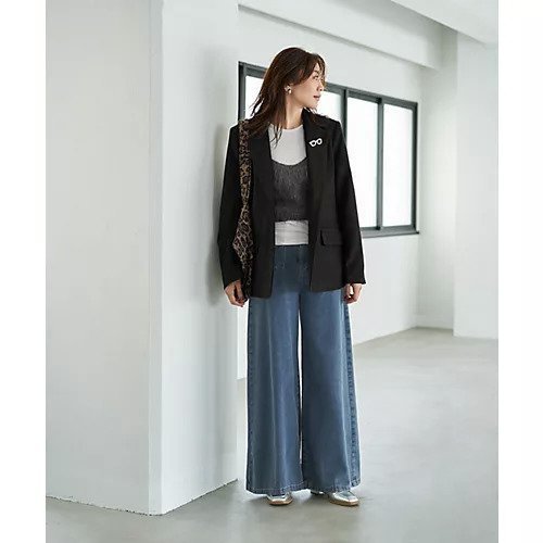 【スタイルデリ/STYLE DELI】のベルベット調テーラードジャケット 人気、トレンドファッション・服の通販 founy(ファニー) 　ファッション　Fashion　レディースファッション　Fashion for Women　アウター　Coat / Outerwear Collection　レディースジャケット・軽アウター　Jackets　テーラードジャケット / 通勤・きれいめスタイル　Tailored Jackets & Blazers　ジャケット　Jacket, Outerwear　ストレート　Straight, Straight Cut　スリット　Slit, Slit Detail　テーラード　Tailored, Tailored Fit　トレンチ　Trench, Trench Coat　定番　Standard, Basic Item　長袖　Long Sleeve, Full Sleeve　フロント　Front, Front Design　ブルゾン　Blouson, Bomber Jacket　ベルベット　Velvet, Velvety　ベロア　Velour, Soft Velvet　ポケット　Pocket, Pocket Detail　マフラー　Scarf, Muffler　ライダース　Riders　冬　Winter / This Winter　other-2|ID: prp329100004744675 ipo3291000000034295191