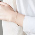 【フィービィー/phoebe】の【K10】1粒カラーストーンブレスレット/天然石/BOX&ショッパーつき ネイビー|ID: prp329100004745550 ipo3291000000034307503