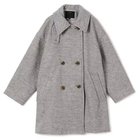 【フローレント/FLORENT】のWOOLET RICH DOUBLE COAT 人気、トレンドファッション・服の通販 founy(ファニー) ファッション Fashion レディースファッション Fashion for Women アウター Coat / Outerwear Collection コート・ロングコート・ピーコート Long Coats, Peacoats & More スタンド Stand Collar, Upright Stand thumbnail L.GRY|ID: prp329100004745555 ipo3291000000034307547