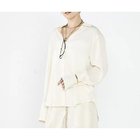 【ノーリーズソフィー/NOLLEY'S sophi】のウォッシャブルスエードサテンシャツ 人気、トレンドファッション・服の通販 founy(ファニー) ファッション Fashion レディースファッション Fashion for Women トップス・カットソー Cut & Sew Tops シャツ・ブラウス・オフィスカジュアル Elegant Blouses & Button-Ups 2025年 2025 2025-2026秋冬・A/W Autumn/Winter 2025–26 AW25–26 おすすめ Recommended / Our Picks サテン Satin, Glossy Fabric タートル Turtleneck, Turtle Collar トレンド Trend, Trending Now ビジネス 仕事 通勤 Business / Work / Commuting thumbnail オフホワイト|ID: prp329100004745648 ipo3291000000034308800