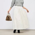 【ノーリーズソフィー/NOLLEY'S sophi】のウォッシャブルメモリータフタロングスカート オフホワイト|ID: prp329100004745653 ipo3291000000035201730