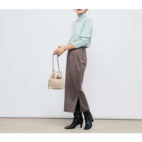 【ノーリーズソフィー/NOLLEY'S sophi】のウォッシャブルスエードダンボールタイトスカート 人気、トレンドファッション・服の通販 founy(ファニー) 　ファッション　Fashion　レディースファッション　Fashion for Women　スカート　Skirts　2025年　2025　2025-2026秋冬・A/W　Autumn/Winter 2025–26 AW25–26　おすすめ　Recommended / Our Picks　ストレッチ　Stretch, Stretchy Fabric　スリット　Slit, Slit Detail　定番　Standard, Basic Item　A/W・秋冬　Autumn/Winter　ビジネス 仕事 通勤　Business / Work / Commuting　other-3|ID: prp329100004745655 ipo3291000000034308872