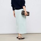 【ノーリーズソフィー/NOLLEY'S sophi】のウォッシャブルスエードダンボールタイトスカート ミントグリーン|ID: prp329100004745655 ipo3291000000035211645