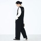 【ノーリーズ/NOLLEY'S】のウォッシャブルVネックサロペット 人気、トレンドファッション・服の通販 founy(ファニー) ファッション Fashion レディースファッション Fashion for Women トップス・カットソー Cut & Sew Tops Vネックトップス V-Neck Tops / V-Cut Neckline Shirts ワンピース Dresses サロペット&オールインワン Dungarees & Jumpsuit Styles 2025年 2025 2025-2026秋冬・A/W Autumn/Winter 2025–26 AW25–26 ウォッシャブル Machine Washable オケージョン Occasion Wear シンプル Simple, Minimal スニーカー Sneakers, Trainers レース Lace, Lace Fabric thumbnail ブラック|ID: prp329100004745658 ipo3291000000034308893