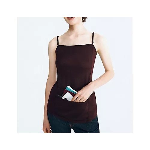 【シュプールショップ×ひとりっぷ/hitrip】の【SPURSHOP ひとりっぷ(R)】ロング丈カーニバルキャミソール インテリア・キッズ・メンズ・レディースファッション・服の通販 founy(ファニー) ファッション Fashion レディースファッション Fashion for Women トップス・カットソー Cut & Sew Tops キャミソール&ノースリーブ Camisoles & Sleeveless Tops アウトドア Outdoor Clothing キャミソール Camisole, Spaghetti Strap Top ベーシック Basic, Essential ポケット Pocket, Pocket Detail 別注 Limited Edition, Custom Order ロング Long, Long-Length AZTEC BROWN|ID: prp329100004747029 ipo3291000000034320748