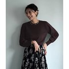 【スタイルデリ/STYLE DELI】のスムースハイゲージクルーネックニットB 人気、トレンドファッション・服の通販 founy(ファニー) ファッション Fashion レディースファッション Fashion for Women トップス・カットソー Cut & Sew Tops ニット Knit Tops & Sweaters サロペット Overalls, Salopette シンプル Simple, Minimal ジャケット Jacket, Outerwear 定番 Standard, Basic Item ネックレス Necklace, Pendant Necklace パール Pearl, Pearl Accent ベーシック Basic, Essential ポケット Pocket, Pocket Detail 夏 Summer エレガント 上品 Elegant thumbnail ダークブラウン|ID: prp329100004747039 ipo3291000000034320870