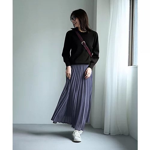 【スタイルデリ/STYLE DELI】のスムースハイゲージクルーネックニットB 人気、トレンドファッション・服の通販 founy(ファニー) 　ファッション　Fashion　レディースファッション　Fashion for Women　トップス・カットソー　Cut & Sew Tops　ニット　Knit Tops & Sweaters　サロペット　Overalls, Salopette　シンプル　Simple, Minimal　ジャケット　Jacket, Outerwear　定番　Standard, Basic Item　ネックレス　Necklace, Pendant Necklace　パール　Pearl, Pearl Accent　ベーシック　Basic, Essential　ポケット　Pocket, Pocket Detail　夏　Summer　エレガント 上品　Elegant　other-2|ID: prp329100004747039 ipo3291000000034320875
