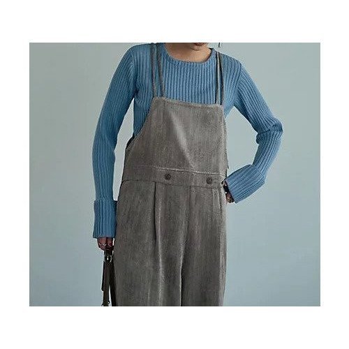 【スタイルデリ/STYLE DELI】のWストラップコーデュロイサロペット 人気、トレンドファッション・服の通販 founy(ファニー) 　ファッション　Fashion　レディースファッション　Fashion for Women　ワンピース　Dresses　サロペット&オールインワン　Dungarees & Jumpsuit Styles　コーデュロイ　Corduroy, Cord Fabric　サロペット　Overalls, Salopette　スリット　Slit, Slit Detail　フロント　Front, Front Design　ポケット　Pocket, Pocket Detail　ラップ　Wrap, Wrap Design　ループ　Loop, Loop Knit　ワイド　Wide, Wide Fit　冬　Winter / This Winter　夏　Summer　エレガント 上品　Elegant　other-2|ID: prp329100004747059 ipo3291000000034321051