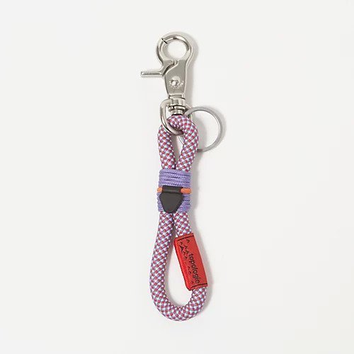 【トポロジー/Topologie】の8.0mm Loop Key Holder(8.0mmループキーホルダー) インテリア・キッズ・メンズ・レディースファッション・服の通販 founy(ファニー) 　ファッション　Fashion　レディースファッション　Fashion for Women　キーホルダー　Keychain, Key Holder　スマート　Smart, Elegant　ラップ　Wrap, Wrap Design　ループ　Loop, Loop Knit　Purple Aster Lattice|ID: prp329100004747072 ipo3291000000034321146