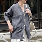 【ノーリーズ/NOLLEY'S】の【WEB限定アイテム】2WAY長めVネックカーディガン チャコールグレー|ID: prp329100004747224 ipo3291000000034745086