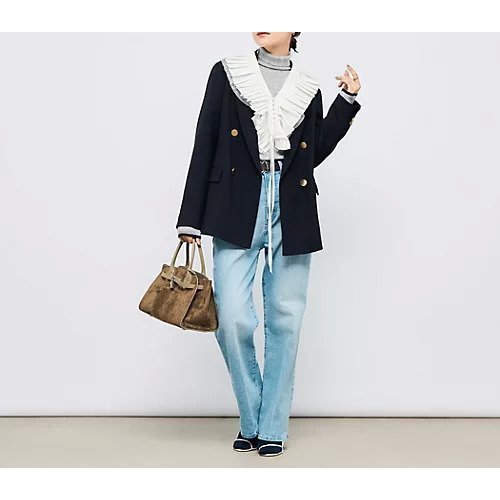 【ノーリーズ/NOLLEY'S】のタフタ&チュールプリーツつけ襟 人気、トレンドファッション・服の通販 founy(ファニー) 　ファッション　Fashion　レディースファッション　Fashion for Women　おすすめ　Recommended / Our Picks　カーディガン　Cardigan, Knitwear　タフタ　Taffeta, Structured Fabric　タートルネック　Turtleneck, High Neck　チュール　Tulip, Tulip Motif　プリーツ　Pleats, Pleated　other-3|ID: prp329100004747603 ipo3291000000034777911