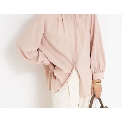 【ノーリーズソフィー/NOLLEY'S sophi】のウォッシャブルバックサテンパール釦タックブラウス インテリア・キッズ・メンズ・レディースファッション・服の通販 founy(ファニー) 　ファッション　Fashion　レディースファッション　Fashion for Women　トップス・カットソー　Cut & Sew Tops　シャツ・ブラウス・オフィスカジュアル　Elegant Blouses & Button-Ups　バッグ　Bags　2025年　2025　2025-2026秋冬・A/W　Autumn/Winter 2025–26 AW25–26　おすすめ　Recommended / Our Picks　インナー　Innerwear　シンプル　Simple, Minimal　ジャケット　Jacket, Outerwear　ジョーゼット　Georgette, Semi-Sheer Fabric　ストレッチ　Stretch, Stretchy Fabric　パール　Pearl, Pearl Accent　エレガント 上品　Elegant　ベビーピンク|ID: prp329100004748449 ipo3291000000034335536