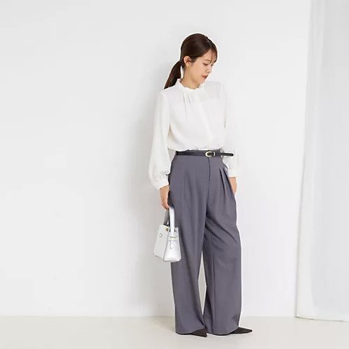 【ノーリーズソフィー/NOLLEY'S sophi】のウォッシャブルバックサテンパール釦タックブラウス 人気、トレンドファッション・服の通販 founy(ファニー) 　ファッション　Fashion　レディースファッション　Fashion for Women　トップス・カットソー　Cut & Sew Tops　シャツ・ブラウス・オフィスカジュアル　Elegant Blouses & Button-Ups　バッグ　Bags　2025年　2025　2025-2026秋冬・A/W　Autumn/Winter 2025–26 AW25–26　おすすめ　Recommended / Our Picks　インナー　Innerwear　シンプル　Simple, Minimal　ジャケット　Jacket, Outerwear　ジョーゼット　Georgette, Semi-Sheer Fabric　ストレッチ　Stretch, Stretchy Fabric　パール　Pearl, Pearl Accent　エレガント 上品　Elegant　other-3|ID: prp329100004748449 ipo3291000000034566424