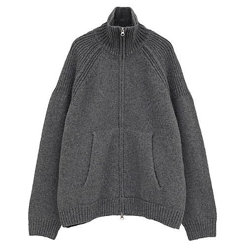 【クラネ/CLANE】のPOCKET ZIP KNIT TOPS インテリア・キッズ・メンズ・レディースファッション・服の通販 founy(ファニー) 　ファッション　Fashion　レディースファッション　Fashion for Women　トップス・カットソー　Cut & Sew Tops　ニット　Knit Tops & Sweaters　2025年　2025　2025-2026秋冬・A/W　Autumn/Winter 2025–26 AW25–26　ショルダー　Shoulder, Shoulder Strap　ストレッチ　Stretch, Stretchy Fabric　羽織　Haori, Light Jacket　GRAY|ID: prp329100004748457 ipo3291000000034335601