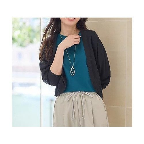 【エニー/ANY】の【洗濯機可/接触冷感/アンチピリング】シアーニットボレロカーディガン 人気、トレンドファッション・服の通販 founy(ファニー) 　ファッション　Fashion　レディースファッション　Fashion for Women　トップス・カットソー　Cut & Sew Tops　ニット　Knit Tops & Sweaters　カーディガン・羽織り　Layered Style Cardigans　カーディガン　Cardigan, Knitwear　コンパクト　Compact, Small Size　シアー　Sheer, See-Through　トレンド　Trend, Trending Now　ボレロ　Bolero, Short Cardigan　夏　Summer　 other-1|ID: prp329100004748469 ipo3291000000034335687