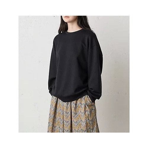 【ミディウミ/MidiUmi】のスムースダブルニットスウェットプルオーバー 人気、トレンドファッション・服の通販 founy(ファニー) 　ファッション　Fashion　レディースファッション　Fashion for Women　トップス・カットソー　Cut & Sew Tops　ニット　Knit Tops & Sweaters　レディースパーカー・カジュアルフーディー　Casual Hoodies & Sweatshirts　カジュアルプルオーバー・ニットトップス　Pullovers & Knit Tops / Casual Pullovers　スウェット・クルーネックトップス　Sweatshirts & Crewnecks / Relaxed Fit Sweat Tops　シンプル　Simple, Minimal　ベーシック　Basic, Essential　人気　Popular, Best Seller　other-2|ID: prp329100004748471 ipo3291000000034335707