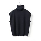 【ミディウミ/MidiUmi】のハイネックニットベスト ネイビー|ID: prp329100004748477 ipo3291000000035310614