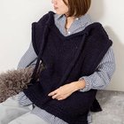 【ノーリーズ/NOLLEY'S】の【enrica/エンリカ】ソフトタッチニットトップス 人気、トレンドファッション・服の通販 founy(ファニー) ファッション Fashion レディースファッション Fashion for Women トップス・カットソー Cut & Sew Tops ニット Knit Tops & Sweaters 今季 This Season, Current Season デニム Denim, Jeans Material ビッグ Big, Oversized ベスト Vest, Waistcoat ポンチョ Poncho, Cape Style おすすめ Recommended / Our Picks 2025年 2025 2025-2026秋冬・A/W Autumn/Winter 2025–26 AW25–26 thumbnail ネイビー|ID: prp329100004748479 ipo3291000000034335761
