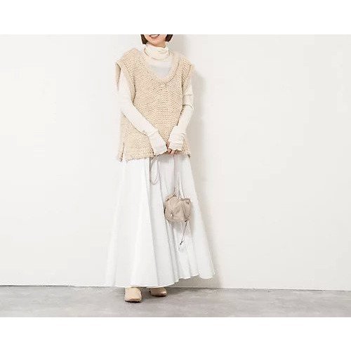 【ノーリーズ/NOLLEY'S】の【enrica/エンリカ】ソフトタッチニットトップス 人気、トレンドファッション・服の通販 founy(ファニー)  ファッション Fashion レディースファッション Fashion for Women トップス・カットソー Cut & Sew Tops ニット Knit Tops & Sweaters 今季 This Season, Current Season デニム Denim, Jeans Material ビッグ Big, Oversized ベスト Vest, Waistcoat ポンチョ Poncho, Cape Style おすすめ Recommended / Our Picks 2025年 2025 2025-2026秋冬・A/W Autumn/Winter 2025–26 AW25–26 other-2|ID: prp329100004748479 ipo3291000000034337870