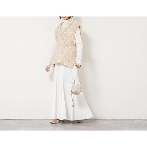 【ノーリーズ/NOLLEY'S】の【enrica/エンリカ】ソフトタッチニットトップス 人気、トレンドファッション・服の通販 founy(ファニー)  ファッション Fashion レディースファッション Fashion for Women トップス・カットソー Cut & Sew Tops ニット Knit Tops & Sweaters 今季 This Season, Current Season デニム Denim, Jeans Material ビッグ Big, Oversized ベスト Vest, Waistcoat ポンチョ Poncho, Cape Style おすすめ Recommended / Our Picks 2025年 2025 2025-2026秋冬・A/W Autumn/Winter 2025–26 AW25–26 other-3|ID: prp329100004748479 ipo3291000000034337871