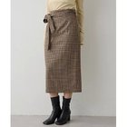 【ウィムガゼット/Whim Gazette】のウールベルト付スカート 人気、トレンドファッション・服の通販 founy(ファニー) ファッション Fashion レディースファッション Fashion for Women スカート Skirts ベルト&ウエストマーク Belts & Waist Accessories 2025年 2025 2025-2026秋冬・A/W Autumn/Winter 2025–26 AW25–26 おすすめ Recommended / Our Picks ウォーム Warm Fabric クラシカル Classical, Vintage-Inspired セットアップ Set-Up, Coordinated Outfit タイトスカート Pencil Skirt, Tight Skirt チェック Check, Plaid, Tartan ツイード Twill, Twill Weave ビジネス 仕事 通勤 Business / Work / Commuting thumbnail ブラウン|ID: prp329100004748486 ipo3291000000034335825