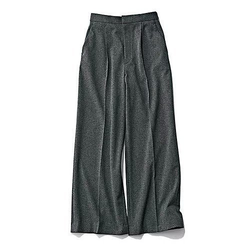 【エムセブンデイズ/M7days】の裏起毛セミワイドタックパンツ インテリア・キッズ・メンズ・レディースファッション・服の通販 founy(ファニー) https://founy.com/ ファッション Fashion レディースファッション Fashion for Women パンツ Pants & Trousers センター Center, Center Line 人気 Popular, Best Seller 楽ちん Easy Fit, Comfortable 洗える Machine Washable ビジネス 仕事 通勤 Business / Work / Commuting |ID: prp329100004748489 ipo3291000000034335848