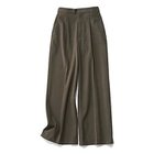 【エムセブンデイズ/M7days】の裏起毛セミワイドタックパンツ 人気、トレンドファッション・服の通販 founy(ファニー) ファッション Fashion レディースファッション Fashion for Women パンツ Pants & Trousers センター Center, Center Line 人気 Popular, Best Seller 楽ちん Easy Fit, Comfortable 洗える Machine Washable ビジネス 仕事 通勤 Business / Work / Commuting thumbnail ブラウン|ID: prp329100004748489 ipo3291000000034335852