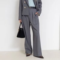 【ノーリーズソフィー/NOLLEY'S sophi】の《セットアップ対応》ウォッシャブルウール混ツイルハイウエストワイドパンツ 人気、トレンドファッション・服の通販 founy(ファニー) ファッション Fashion レディースファッション Fashion for Women セットアップ Matching Sets レディースパンツ・ボトムス Pants & Trousers / Bottoms 2025年 2025 2025-2026秋冬・A/W Autumn/Winter 2025–26 AW25–26 ウォーム Warm Fabric ジャケット Jacket, Outerwear スニーカー Sneakers, Trainers セットアップ Set-Up, Coordinated Outfit ループ Loop, Loop Knit ワイド Wide, Wide Fit 切替 Switching, Contrast Panel |ID:prp329100004748490
