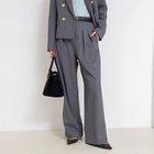 【ノーリーズソフィー/NOLLEY'S sophi】の《セットアップ対応》ウォッシャブルウール混ツイルハイウエストワイドパンツ 人気、トレンドファッション・服の通販 founy(ファニー) ファッション Fashion レディースファッション Fashion for Women セットアップ Matching Sets レディースパンツ・ボトムス Pants & Trousers / Bottoms 2025年 2025 2025-2026秋冬・A/W Autumn/Winter 2025–26 AW25–26 ウォーム Warm Fabric ジャケット Jacket, Outerwear スニーカー Sneakers, Trainers セットアップ Set-Up, Coordinated Outfit ループ Loop, Loop Knit ワイド Wide, Wide Fit 切替 Switching, Contrast Panel thumbnail ミディアムグレー|ID: prp329100004748490 ipo3291000000034335863