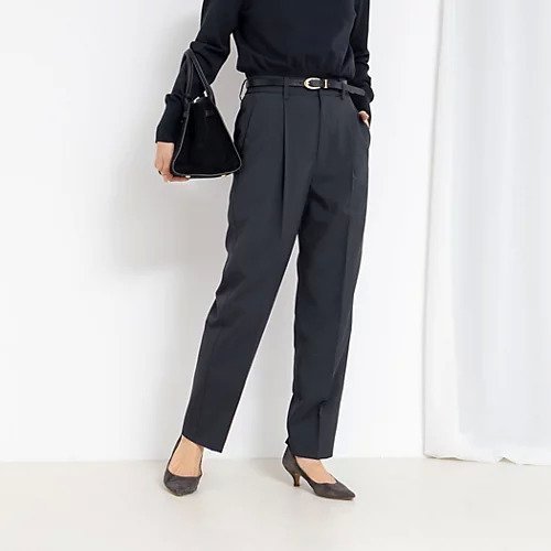 【ノーリーズ/NOLLEY'S】の《セットアップ対応》ウォッシャブルタックテーパードパンツ インテリア・キッズ・メンズ・レディースファッション・服の通販 founy(ファニー) 　ファッション　Fashion　レディースファッション　Fashion for Women　セットアップ　Matching Sets　レディースパンツ・ボトムス　Pants & Trousers / Bottoms　2025年　2025　2025-2026秋冬・A/W　Autumn/Winter 2025–26 AW25–26　セットアップ　Set-Up, Coordinated Outfit　バランス　Balance, Style Balance　ネイビー|ID: prp329100004748492 ipo3291000000034335879