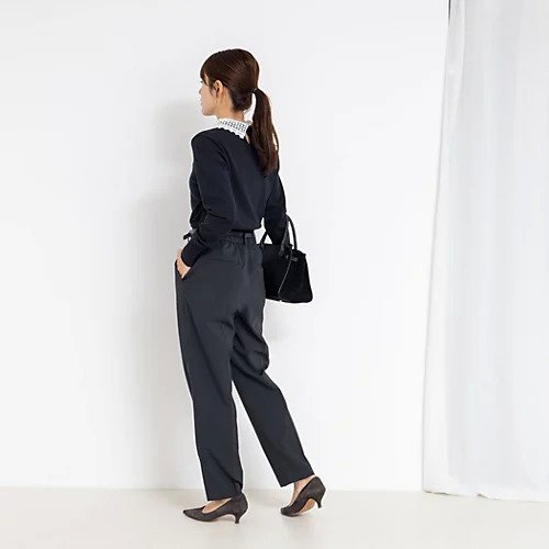 【ノーリーズ/NOLLEY'S】の《セットアップ対応》ウォッシャブルタックテーパードパンツ 人気、トレンドファッション・服の通販 founy(ファニー) 　ファッション　Fashion　レディースファッション　Fashion for Women　セットアップ　Matching Sets　レディースパンツ・ボトムス　Pants & Trousers / Bottoms　2025年　2025　2025-2026秋冬・A/W　Autumn/Winter 2025–26 AW25–26　セットアップ　Set-Up, Coordinated Outfit　バランス　Balance, Style Balance　other-2|ID: prp329100004748492 ipo3291000000034335881