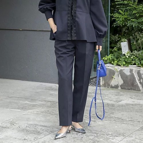 【ノーリーズ/NOLLEY'S】の《セットアップ対応》ウォッシャブルタックテーパードパンツ インテリア・キッズ・メンズ・レディースファッション・服の通販 founy(ファニー) https://founy.com/ ファッション Fashion レディースファッション Fashion for Women セットアップ Matching Sets レディースパンツ・ボトムス Pants & Trousers / Bottoms 2025年 2025 2025-2026秋冬・A/W Autumn/Winter 2025–26 AW25–26 セットアップ Set-Up, Coordinated Outfit バランス Balance, Style Balance |ID: prp329100004748492 ipo3291000000034504932