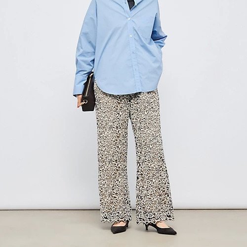 【ノーリーズソフィー/NOLLEY'S sophi】のモールレースセミフレアパンツ 人気、トレンドファッション・服の通販 founy(ファニー) ファッション Fashion レディースファッション Fashion for Women パンツ Pants & Trousers 2025年 2025 2025-2026秋冬・A/W Autumn/Winter 2025–26 AW25–26 おすすめ Recommended / Our Picks ウォーム Warm Fabric ジャケット Jacket, Outerwear ドローコード Drawcord, Drawstring Cord レース Lace, Lace Fabric エレガント 上品 Elegant 年末年始 Year-end and New Year Holidays A/W・秋冬 Autumn/Winter other-1|ID: prp329100004748494 ipo3291000000034335890